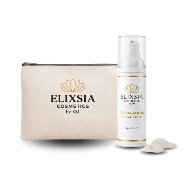 Crema Solar Facial SPF 50 – Protección UVA/UVB e Hidratación + NECESER