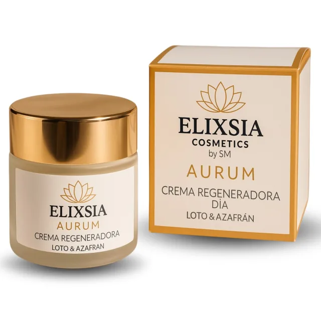 Crema Hidratante Facial con Extracto de Loto y Azafrán – Efecto Antioxidante e Iluminador Natural